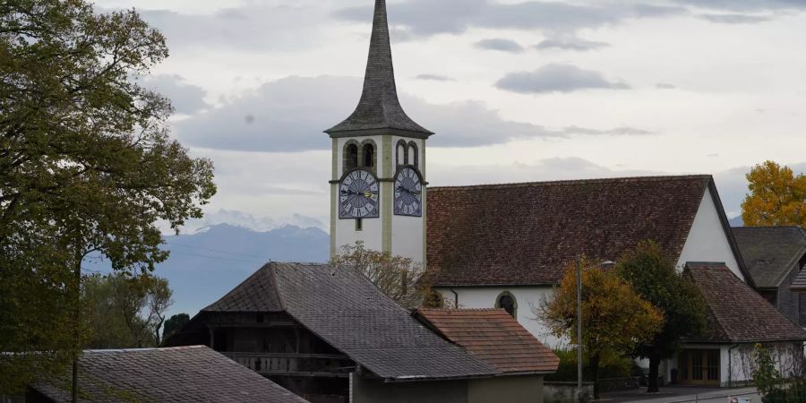 Die Kirche in Zimmerwald.