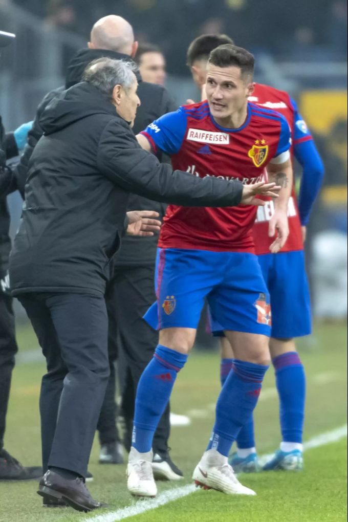 Taulant Xhaka ist beim FCB verlängerter Arm von Trainer Marcel Koller. FCB