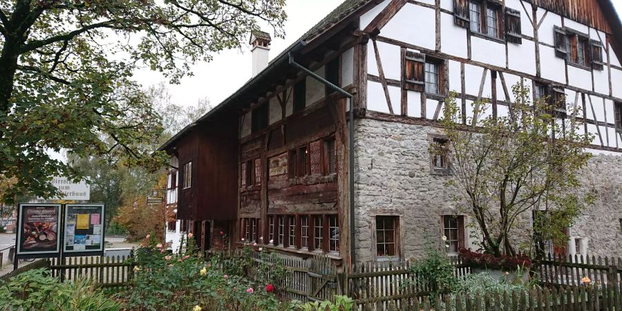 Der Garten des Stürmeierhuus in Schlieren.