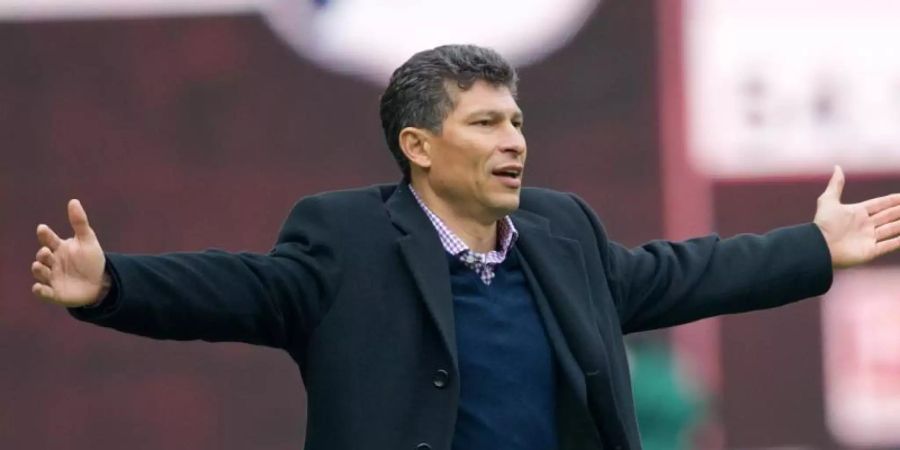 Ist nicht länger Trainer der bulgarischen Nationalmannschaft: Krassimir Balakow. Foto: Uwe Anspach/dpa