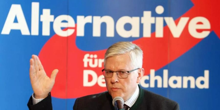 Der AfD-Landtagsabgeordnete und Leipziger Stadtrat Roland Ulbrich sorgt mit Äusserungen zum Terroranschlag in Halle für Empörung. Foto: Sebastian Willnow/dpa-Zentralbild/dpa