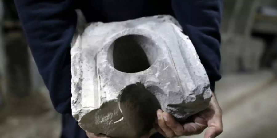 Antiker Markttisch in Jerusalem entdeckt