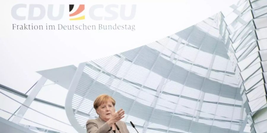 Merkel mit Klima-Rede in Berlin