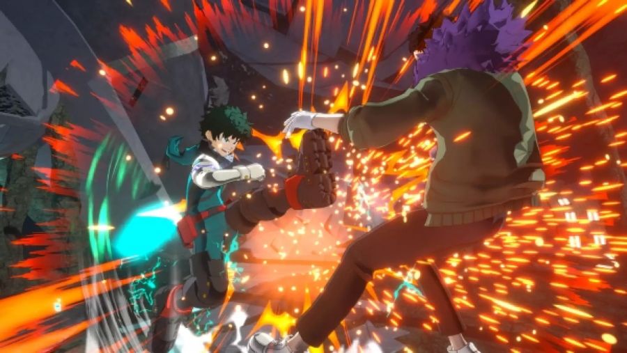 In My Hero One's Justice 2 wird Midoriya wohl in erster Linie mit seinem Shoot Style kämpfen.