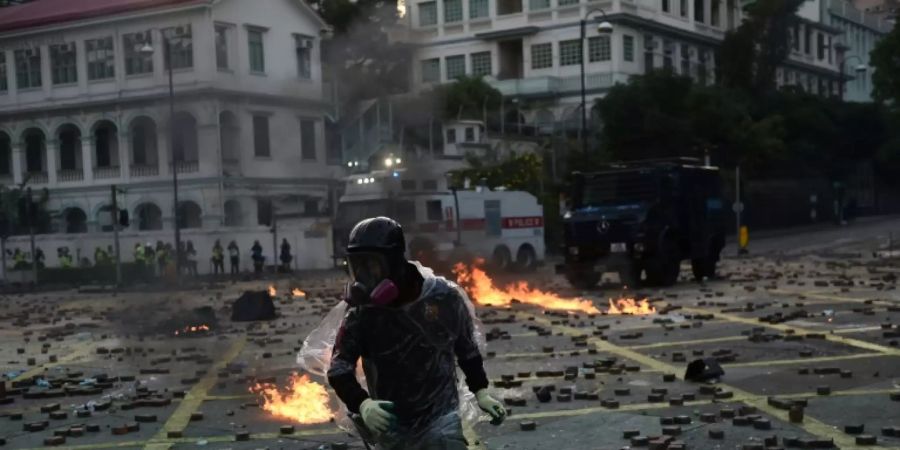 Proteste in Hongkong