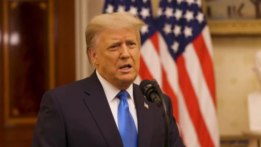 US President Donald J. Trump address