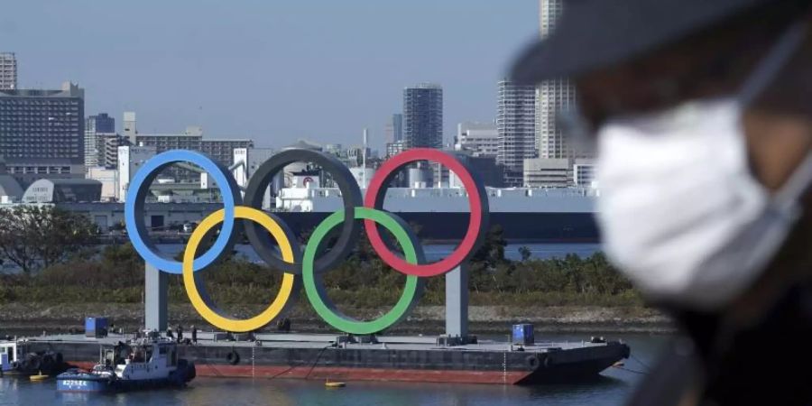 Wegen der Corona-Pandemie wurden die Tokio-Spiel 2020 ins Jahr 2021 verschoben. Foto: Eugene Hoshiko/AP/dpa