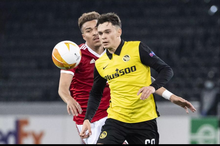 Der 18-jährige Fabian Rieder steht bei den Young Boys in der Startelf.