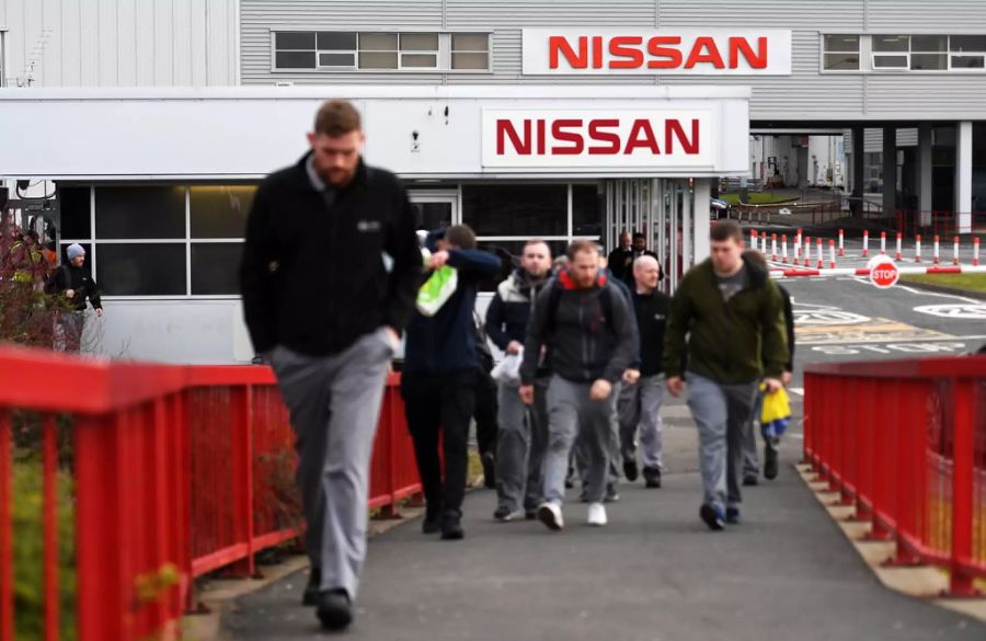 Sunderland Nissan Mitarbeiter Grossbritannien