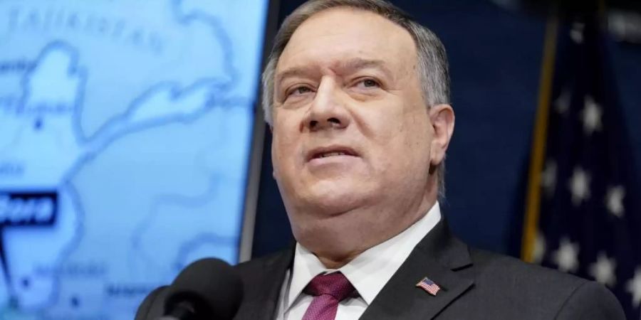Mike Pompeo wird nicht nach Europa reisen. Foto: Andrew Harnik/AP Pool/dpa