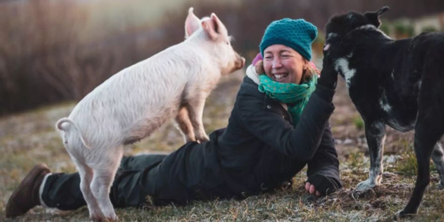 Sarah Heiligtag ist vegan.