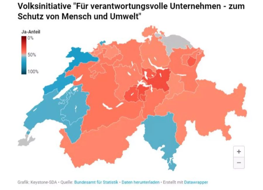 Konzernverantwortung Karte Abstimmung