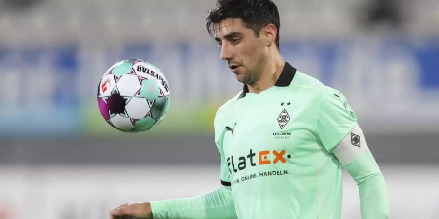 Lars Stindl träumt vom DFB-Pokalfinale. Foto: Tom Weller/dpa