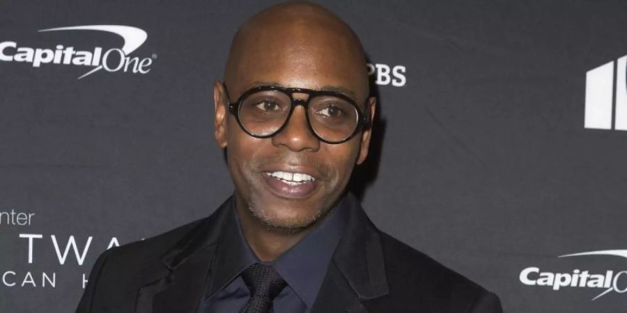 US-Comedia Dave Chappelle hat seine Shows abgesagt. Foto: Owen Sweeney/Invision/AP/dpa