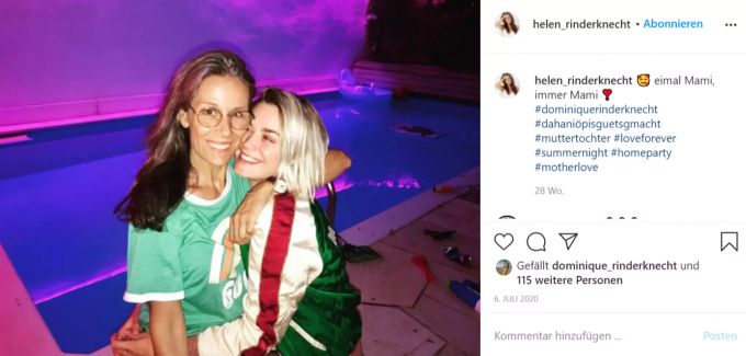 Dominique Rinderknecht und ihre Mutter kriegen beide grusige Fanpost. Dominique Rinderknecht