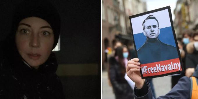 Nach Insta-Selfie - Nawalny-Frau aus Haft entlassen