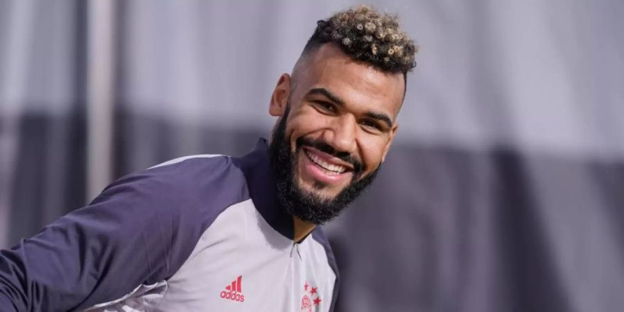 Steht gegen Bielefeld in Bayerns Startelf: Eric Maxim Choupo-Moting. Foto: Marco Donato/FC Bayern München/dpa