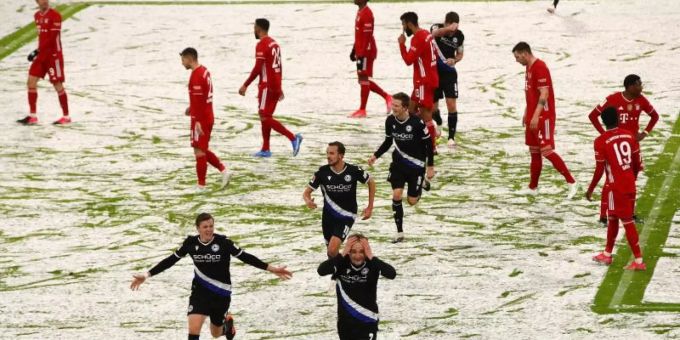 Das 3:3 von Bayern München gegen Arminia Bielefeld war das siebte Remis des 21. Bundesliga-Spieltages. Foto: Adam Pretty/Getty Images Europe/Pool/dpa Das 3:3 von Bayern München gegen Arminia Bielefeld war das siebte Remis des 21. Bundesliga-Spieltages. Foto: Adam Pretty/Getty Images Europe/Pool/dpa
