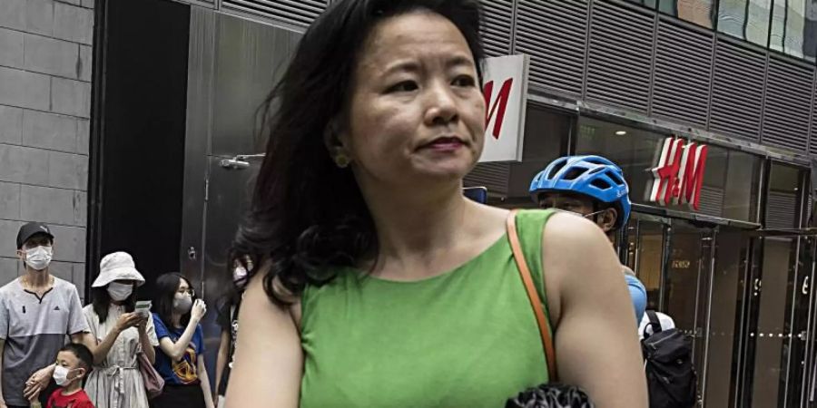 Cheng Lei wird vorgeworfen, unerlaubt chinesische Staatsgeheimnisse ans Ausland weitergegeben zu haben. Foto: Ng Han Guan/AP/dpa