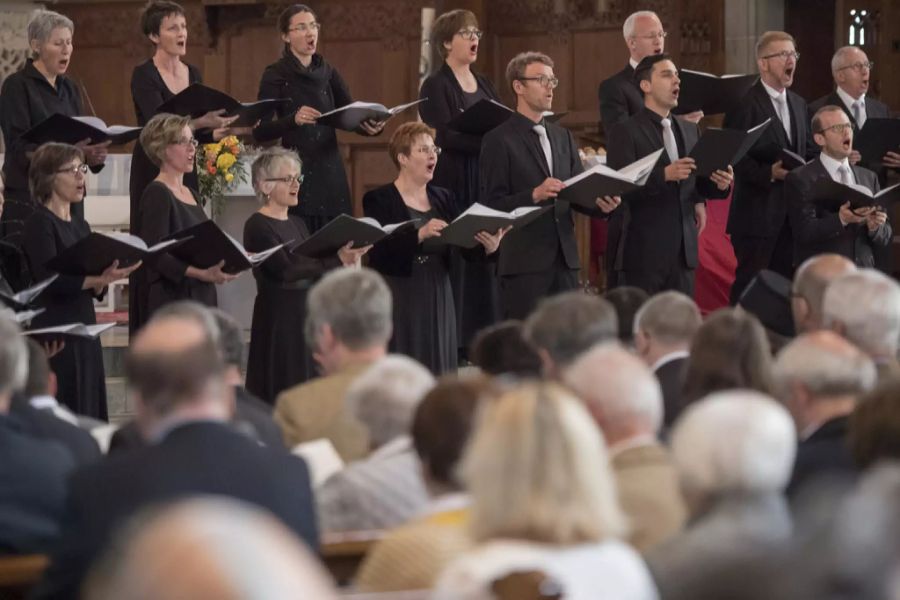 Kirche Chor singen