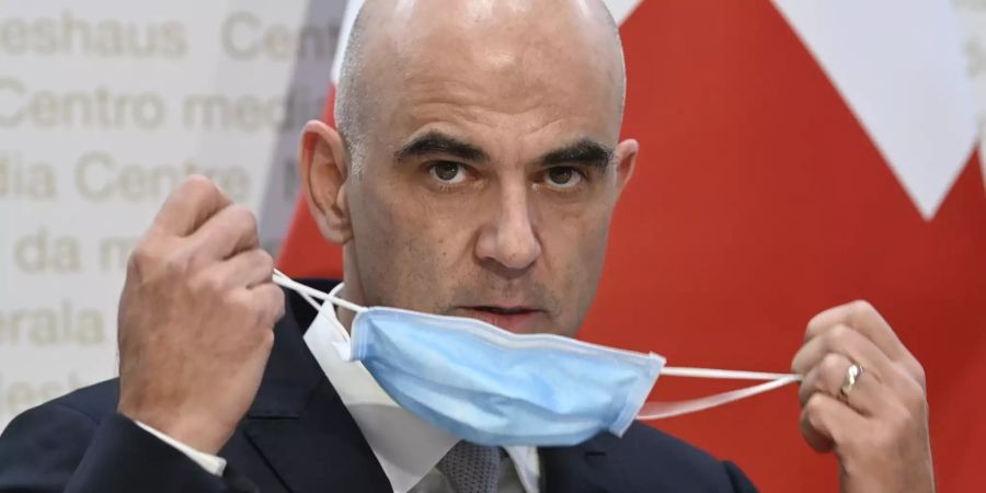 Alain Berset Coronavirus