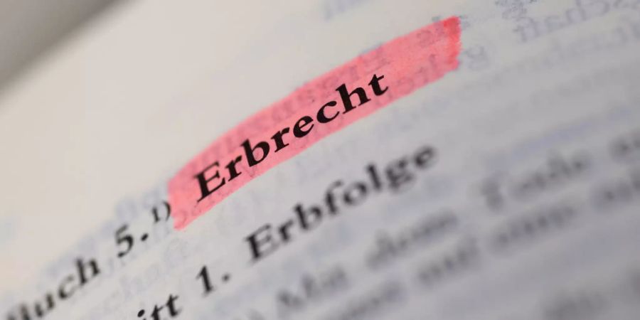 Erbrecht Erbschaft Erben Verrechnungssteuer