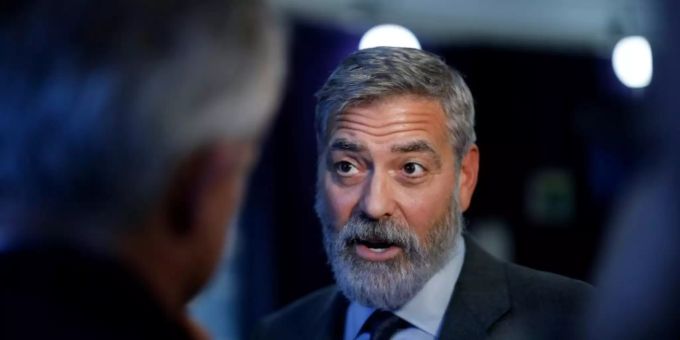 Der US-Schauspieler und Regisseur George Clooney Der US-Schauspieler und Regisseur George Clooney