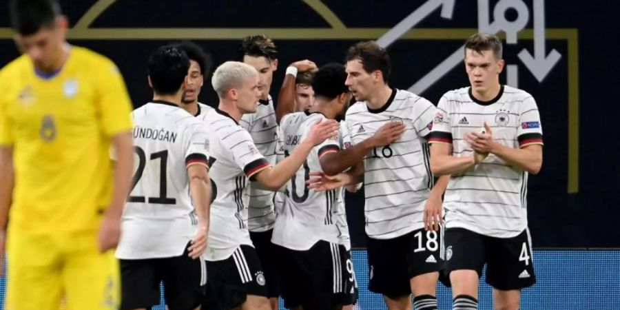 Der Sieg der DFB-Elf gegen die Ukraine hatte einen positiven Nebeneffekt. Foto: Robert Michael/dpa-Zentralbild/dpa