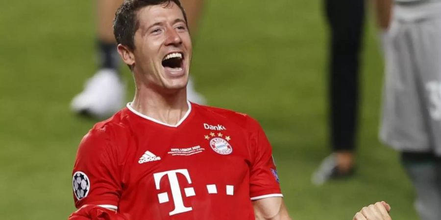 Robert Lewandowski traf insgesamt 15 Mal. Foto: Matthew Childs/Pool Reuters/AP/dpa