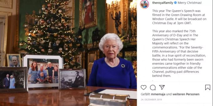 Heizte ausgerechnet Queen Elizabeth mit einem fehlenden Bild von Prinz Harry und Meghan Markle den Megxit an? Queen Elizabeth Meghan Markle