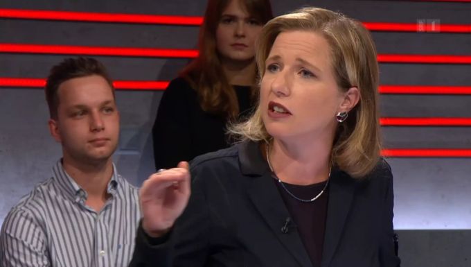 Christa Markwalder ist überzeugt: Mit dem Rahmenabkommen befinde sich die Schweiz auf einem pragmatischen Mittelweg. «Arena»
