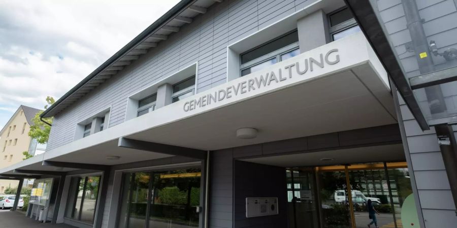 Die Gemeindeverwaltung Schwerzenbach.