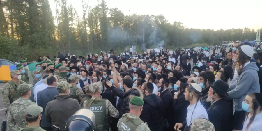 Pilger an der ukrainischen Grenze