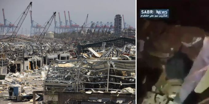 Rettung in Beirut - Mädchen lebend aus Trümmern geborgen