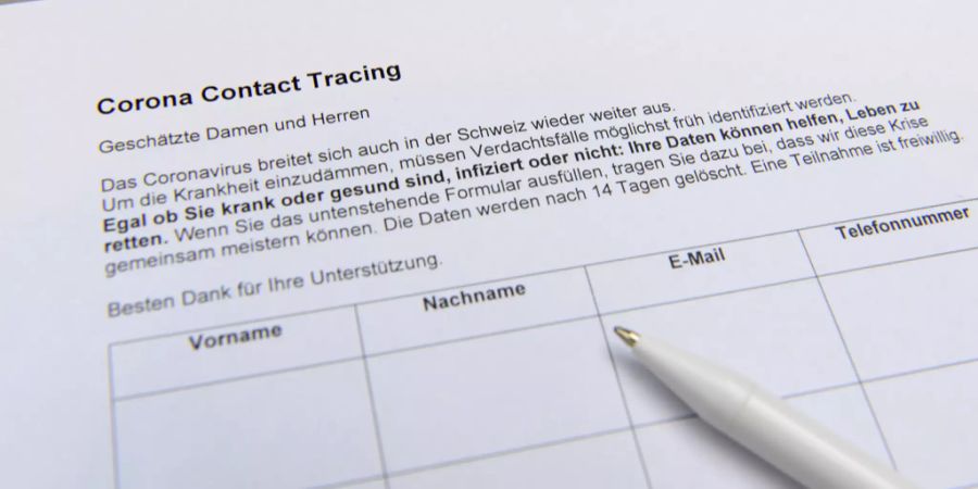 Contact Tracing coronavirus