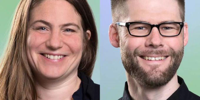 Zwei für den Grossrat: Lea Schmidmeister und Alain Burger.