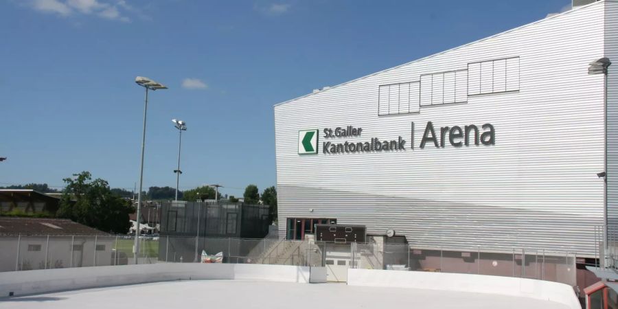 Die SGKB-Arena in Rapperswil-Jona.