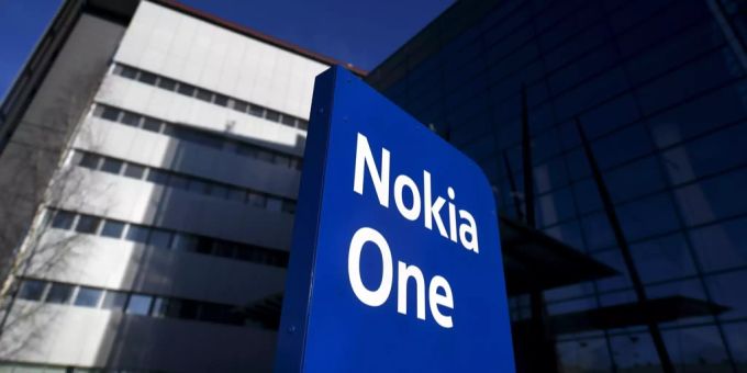 Das finnische Unternehmen Nokia. Nokia