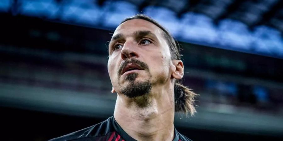 Zlatan Ibrahimovic kann nach zwei negativen Coronatests die Isolation beenden. Foto: Spada/Lapresse/Lapresse via ZUMA Press/dpa