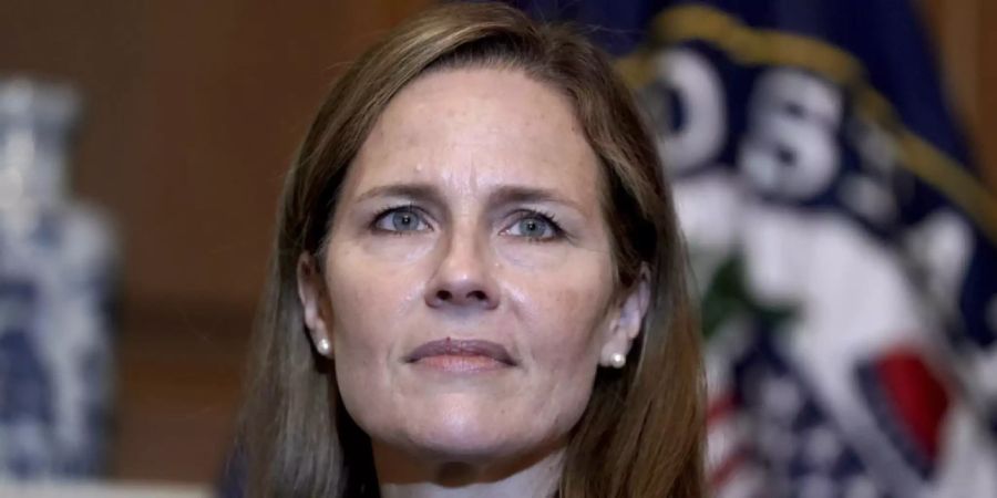 Amy Coney Barrett, Kandidatin für das Richteramt am Obersten Gericht der USA. Foto: Greg Nash/Pool The Hill/dpa