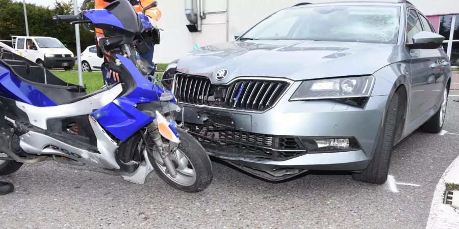 Verkehrsunfall mit Verletzten