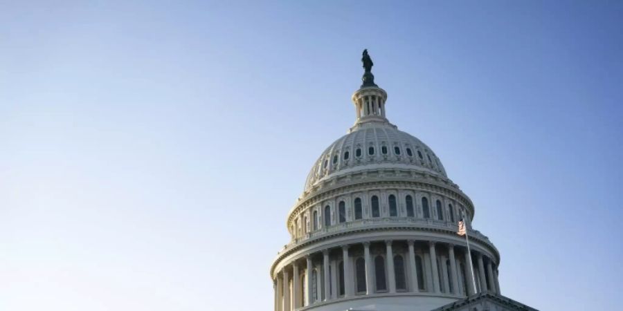 Das Kapitol in Washington, der Sitz des Kongresses