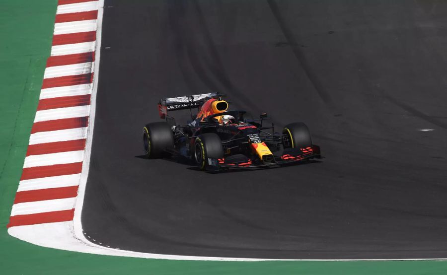 Max Verstappen klassiert sich als Dritter.