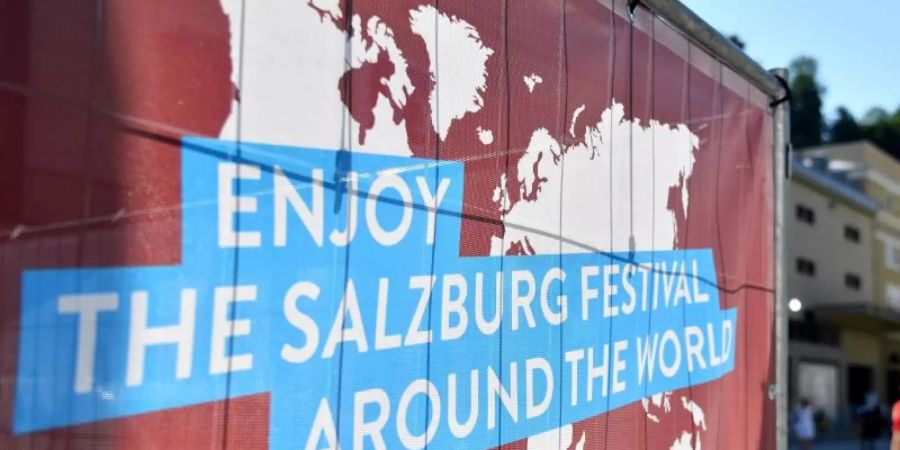 "Enjoy The Salzburg Festival Around The World" lautet das diesjährige Motto. Foto: Barbara Gindl/APA/dpa