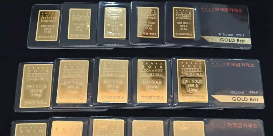 Goldbarren im Angebot