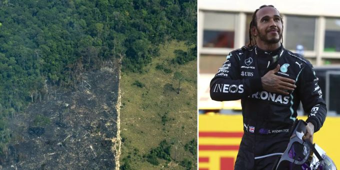 In Brasilien - Hamilton gegen Regenwald-Rodung für neue F1-Rennstrecke