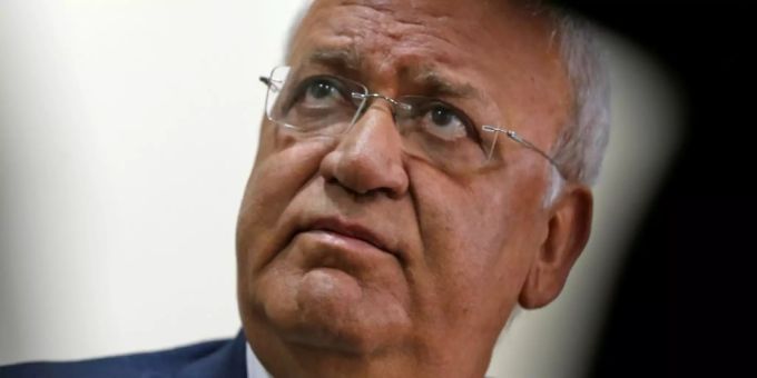 Palästinensischer Chefunterhändler Sajeb Erakat Palästinensischer Chefunterhändler Sajeb Erakat