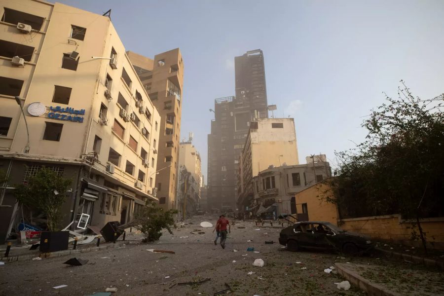 Schwere Explosion in Hauptstadt Beirut