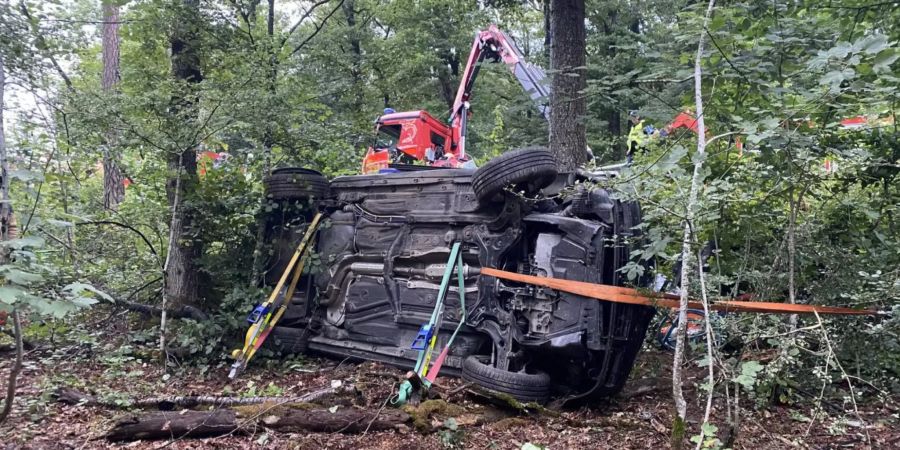 Auto eines Neulenkers geriet von der Strasse