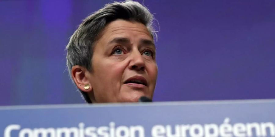 Kommissionsvizepräsidentin Vestager